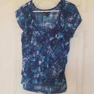 Alyx ruffle top short sleeve